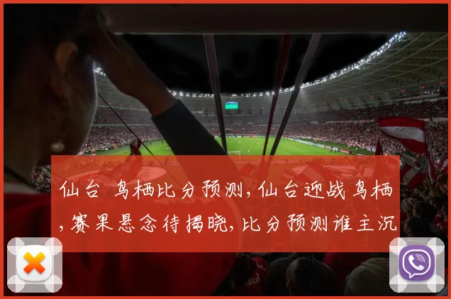 仙台 鸟栖比分预测,仙台迎战鸟栖,赛果悬念待揭晓,比分预测谁主沉浮